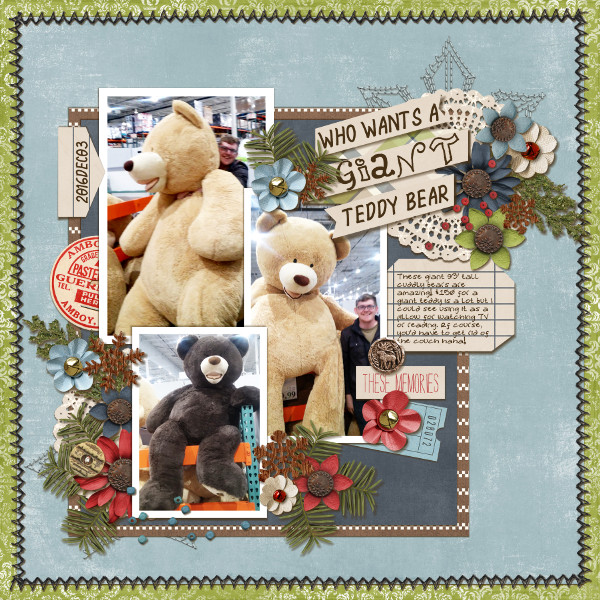 Who wants a giant teddy bear (MOC6 Day 13 filled template)