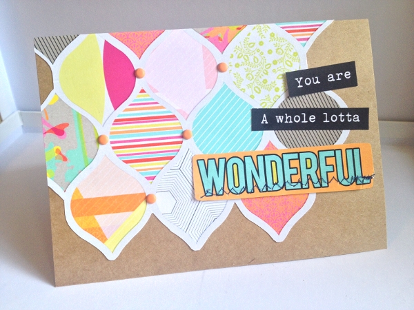 Whole Lotta Wonderful {card}