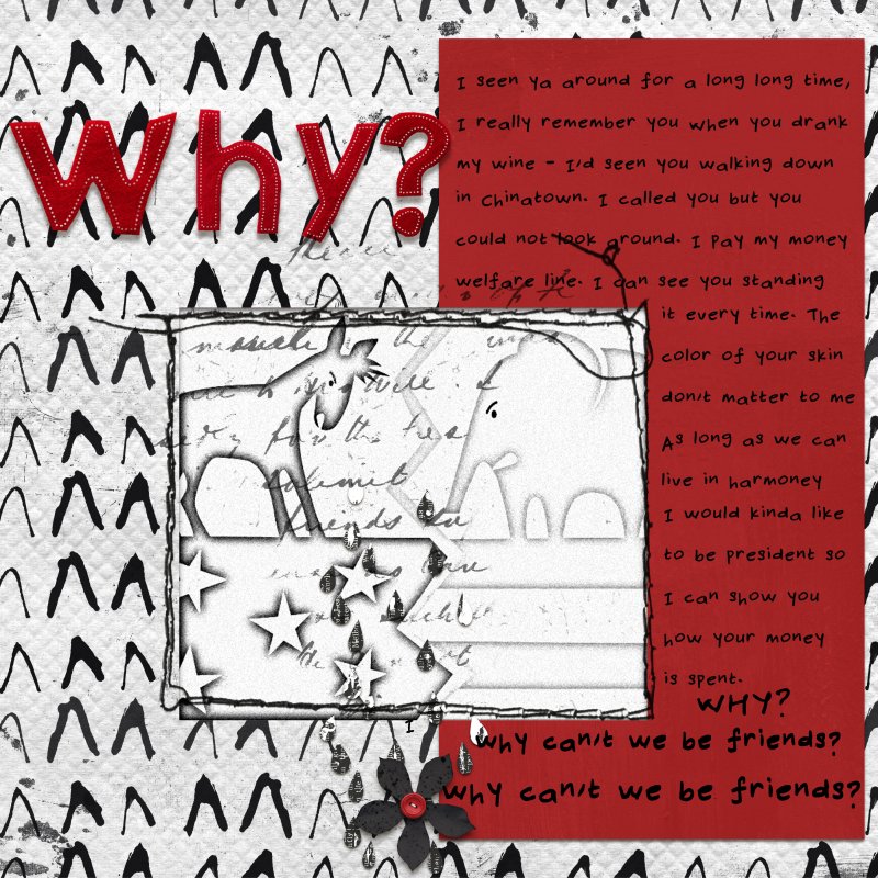 WHY CANT WE BE