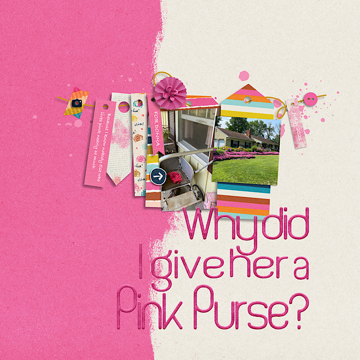 Why did I give her a pink purse?