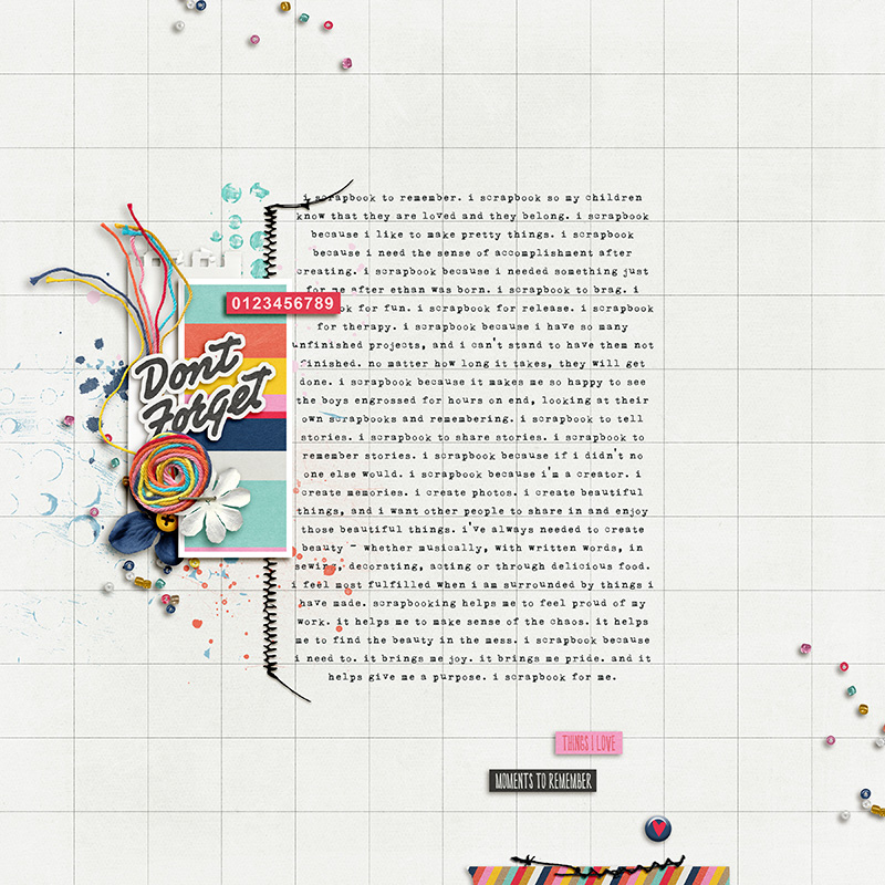 Why I Scrapbook