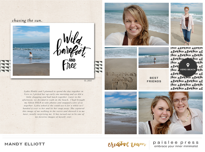Wild, Barefoot and Free | 6x8 Digital Pages