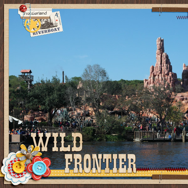 Wild Frontier - Left Page