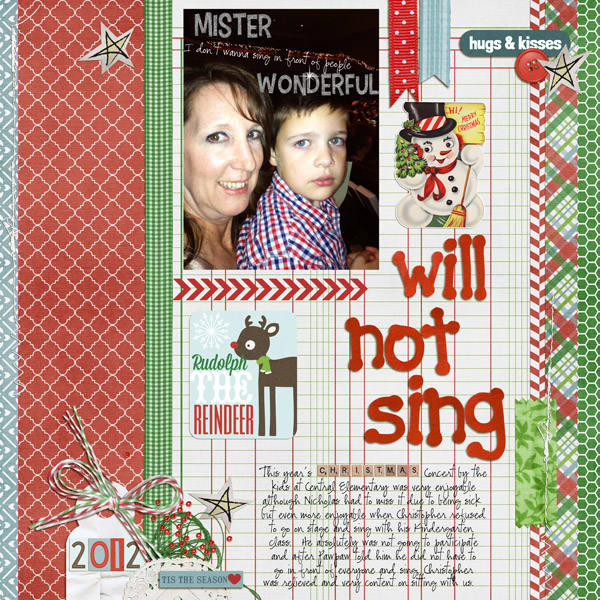 Will Not Sing