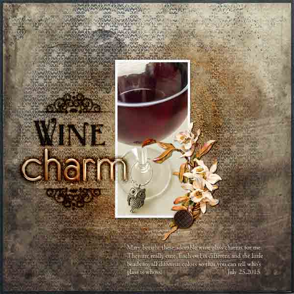 Wine Charm