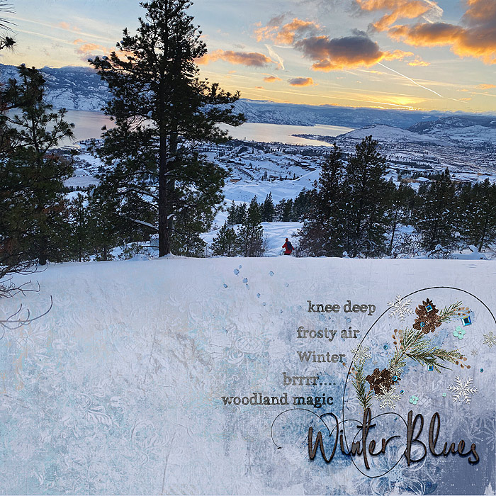 Winter Blues MOC #4
