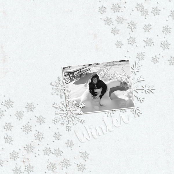 Winter - January 9: White on White Page