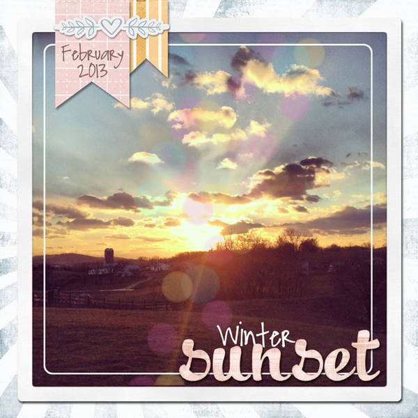 Winter Sunset