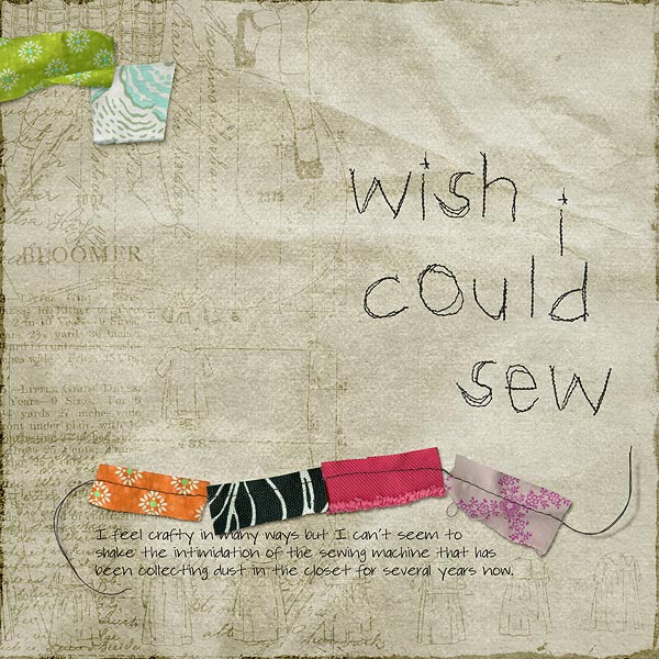 Wish I Could Sew