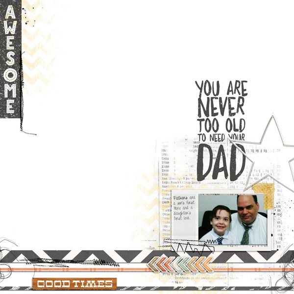 with dad