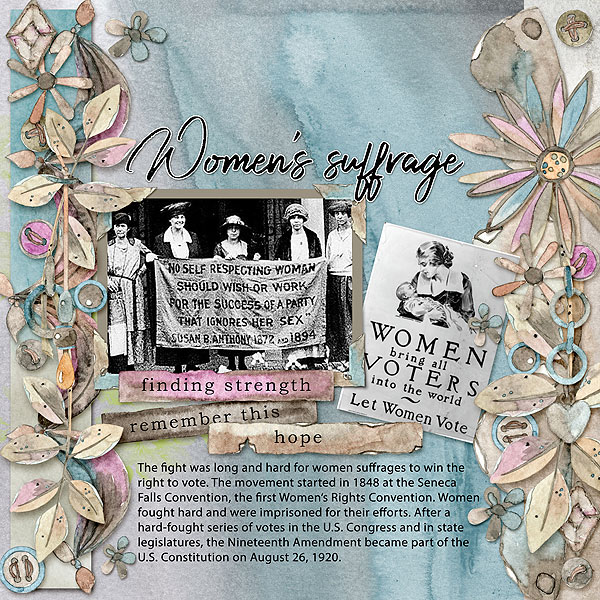 Womens suffrage