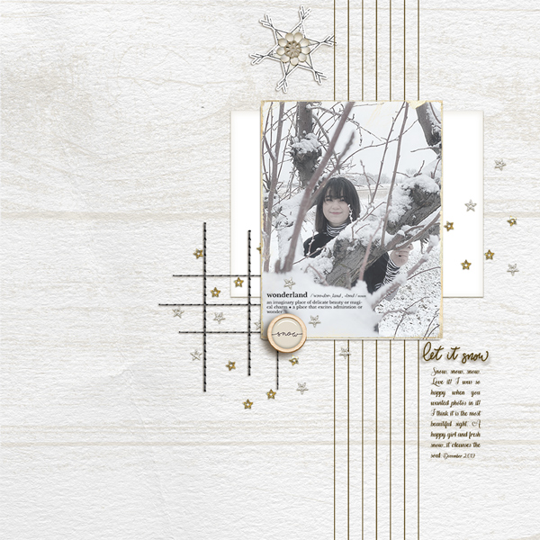 Wonderland May 2020 Scraplift challenge