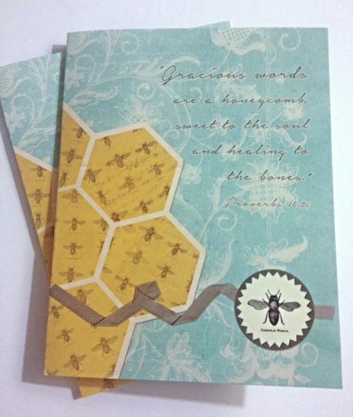 Words are a honeycomb card