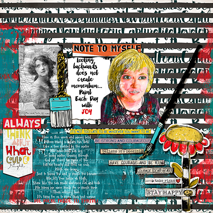 Words To Self_ajkMOC7_Day15-PaintedPage_sm