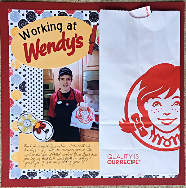 Working at Wendy's Hybrid page