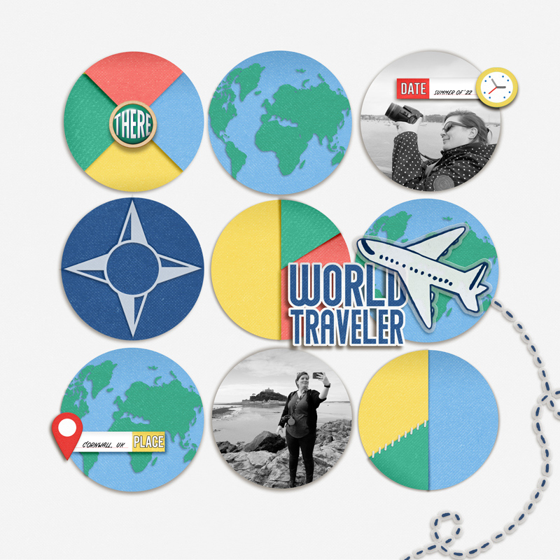 World Traveler [LOD23 / 17FEB23 / SCRAPPING WITH LIZ]
