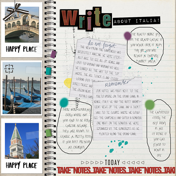 Write About Italia