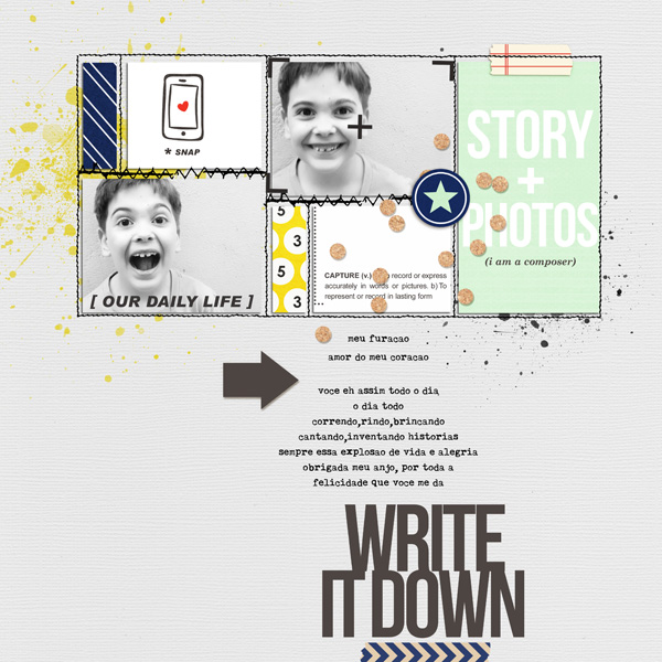 write it down