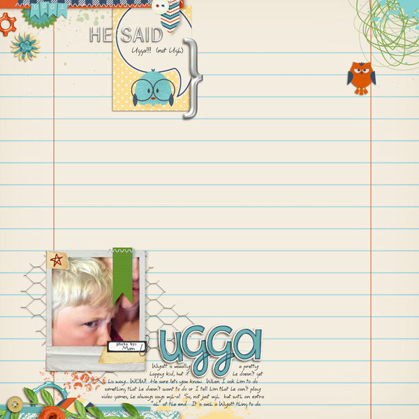 Wyatt says Ugga