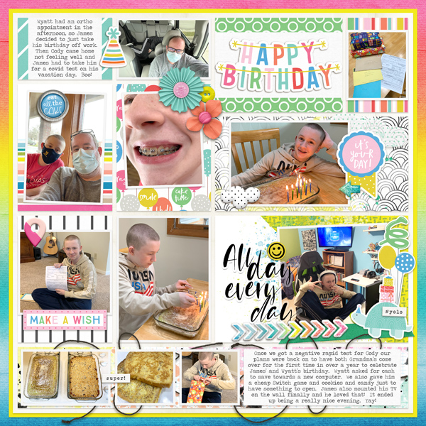 Wyatt's 15th Birthday