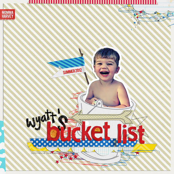 Wyatt's Summer Bucket List - Mini Book - Cover