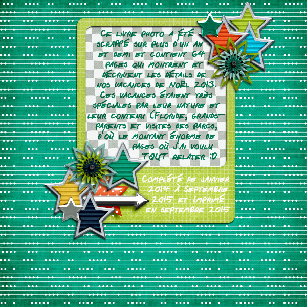 Xmas in Florida 2013 book cover (back)