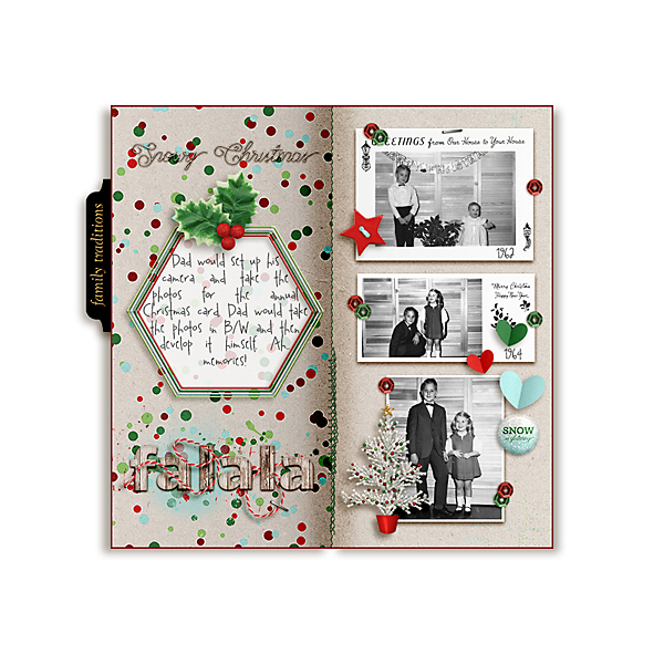 Xmas in July Day 8 : Fa La La
