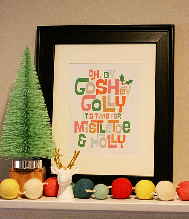 xmas print
