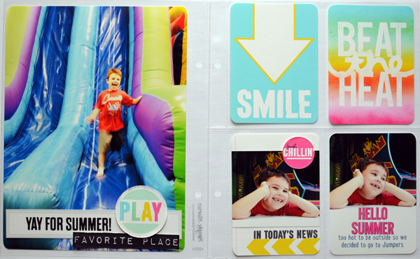 Yay for Summer 6x8 hybrid pocket pages