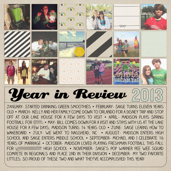 Year in Review 2013