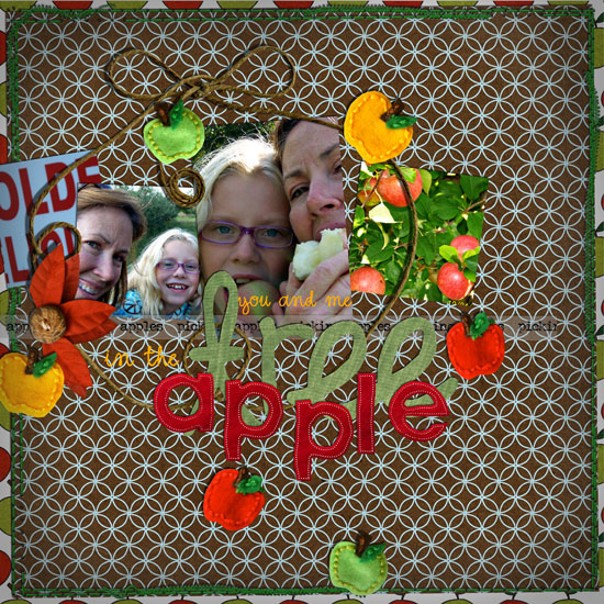 you and me in the apple tree
