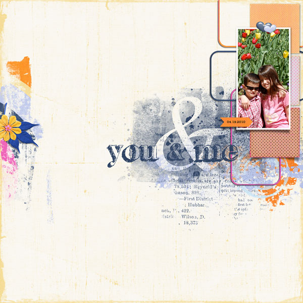you and me