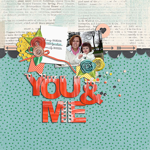 you and me
