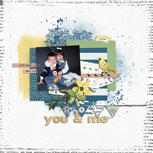you and me