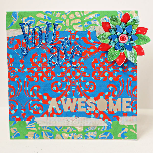 You Are Awesome card