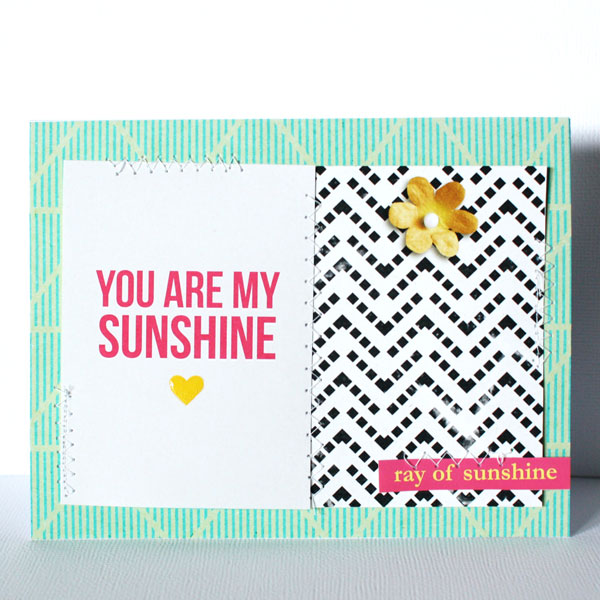 You Are My Sunshine card
