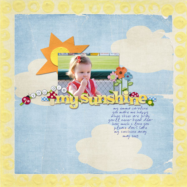 you are my sunshine