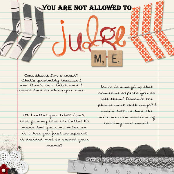 You are not allowed