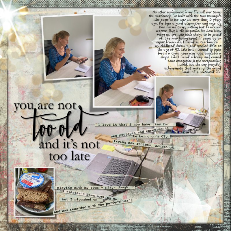 You are not too old