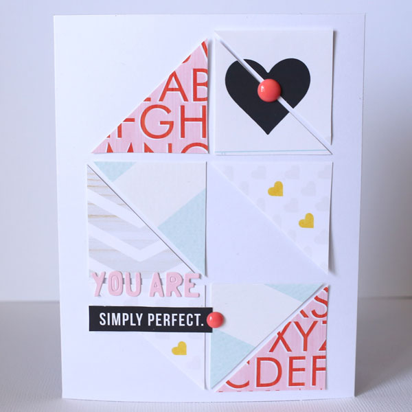 You Are Simply Perfect card