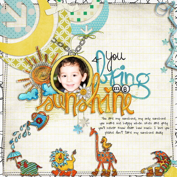 you bring me sunshine