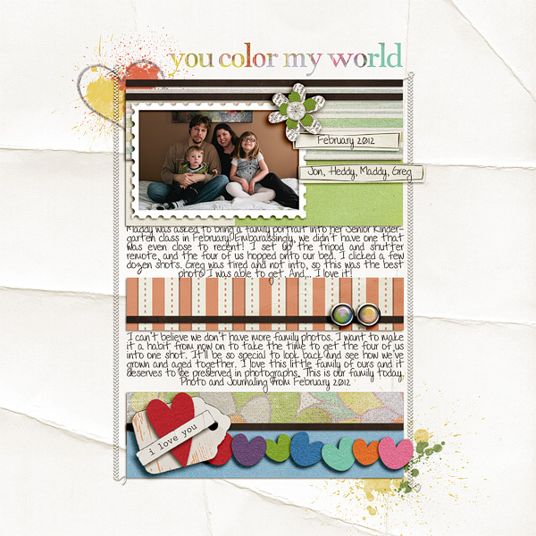 You Color My World