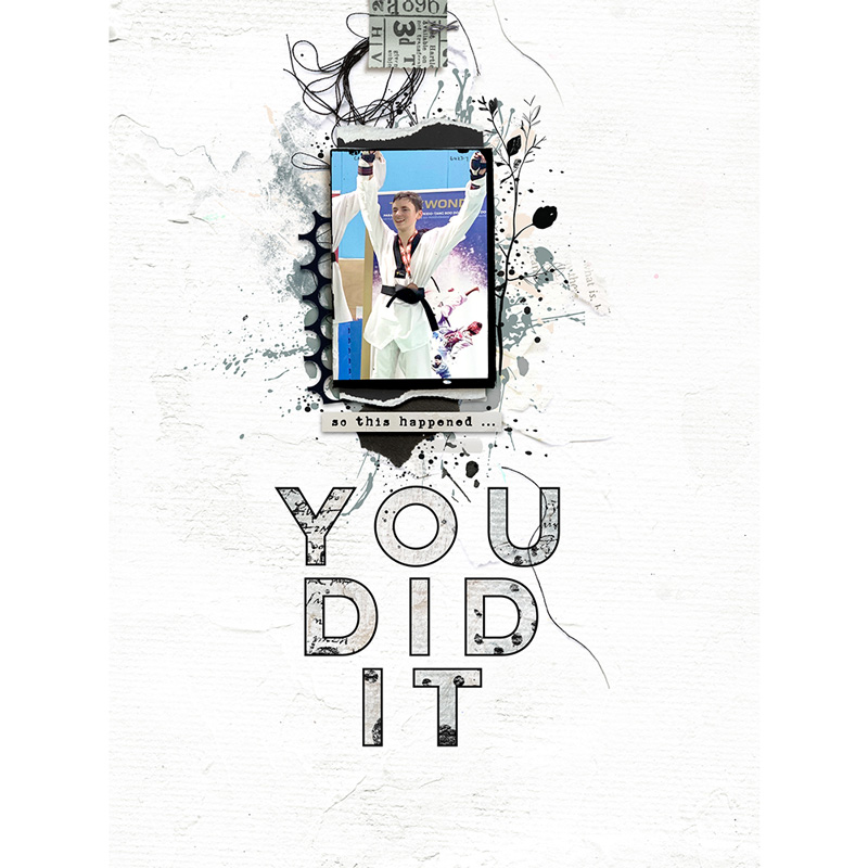 You did it !