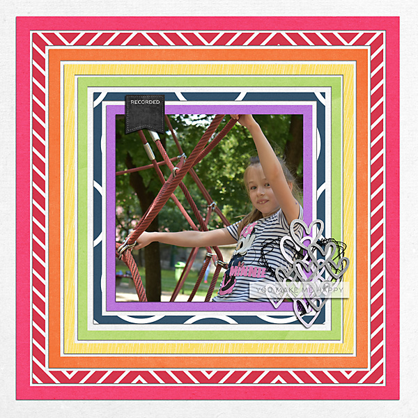You make me happy - The Rainbow Page Challenge