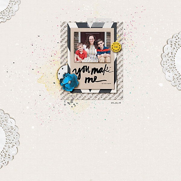 You make me happy