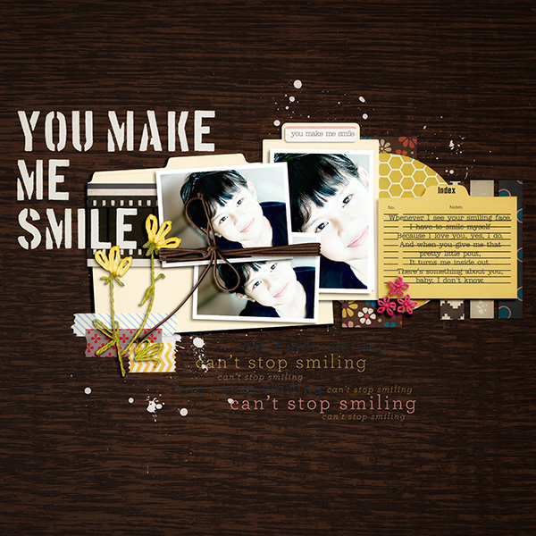 you make me smile | 10.16.2012