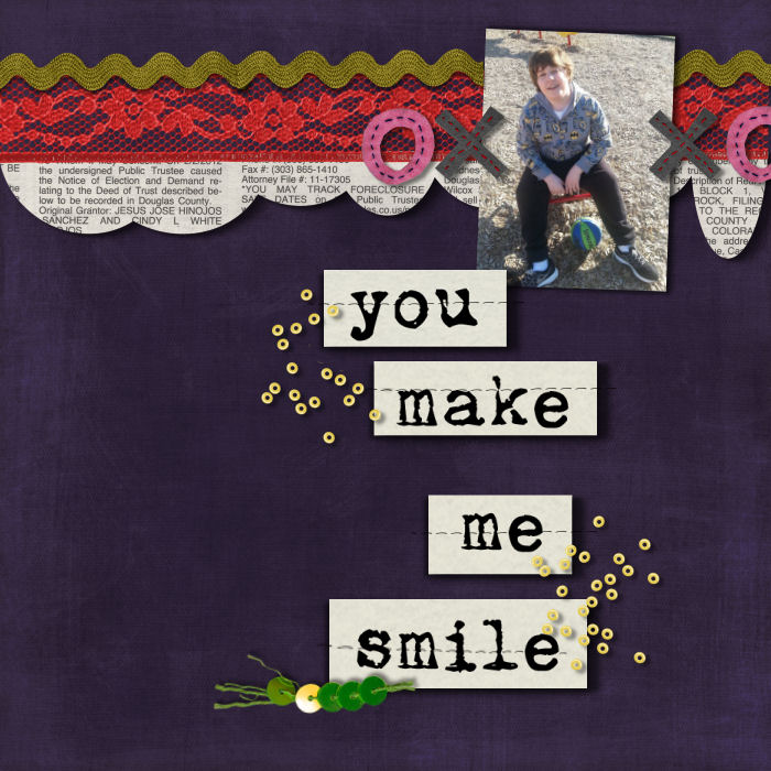 You make me smile