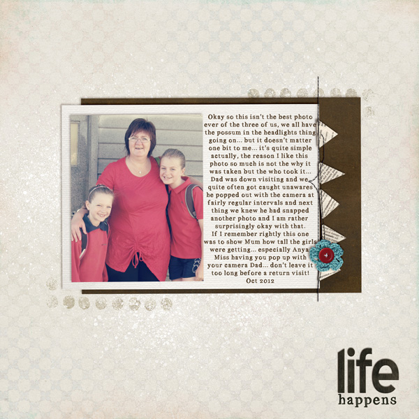 You, me and her - Scraplift Challenge - BDerby