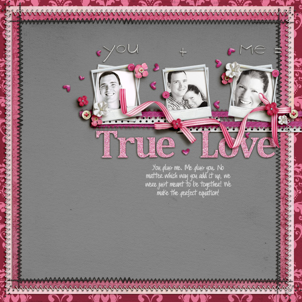 you + me = True Love