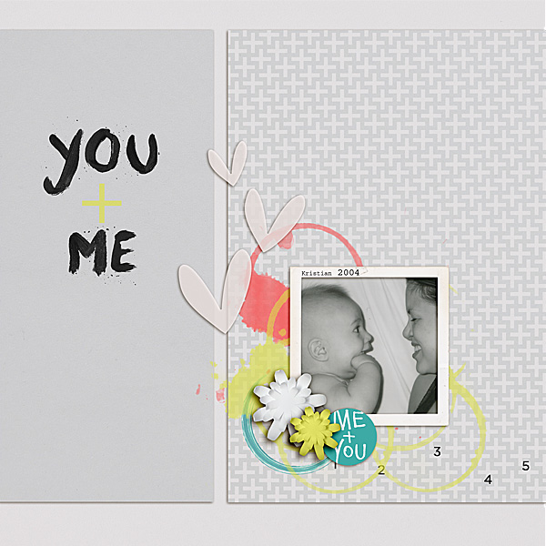 you + me